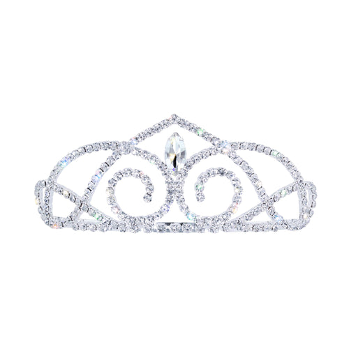 #17626 - Jasmine Tiara with Combs - 2