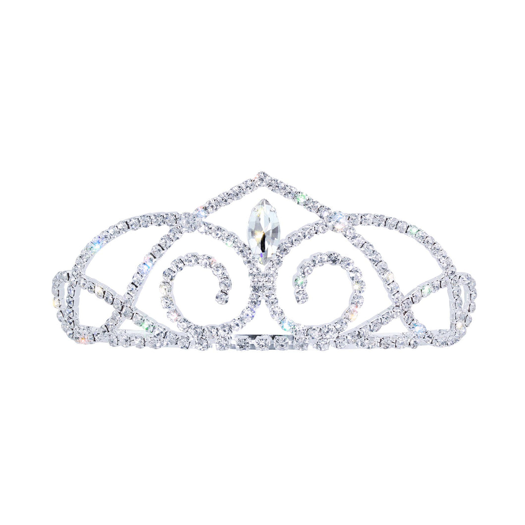 #17626 - Jasmine Tiara with Combs - 2