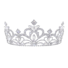 Load image into Gallery viewer, #17687- Endless Love Tiara 2.5&quot; with Combs Tiaras up to 3&quot; Rhinestone Jewelry Corporation