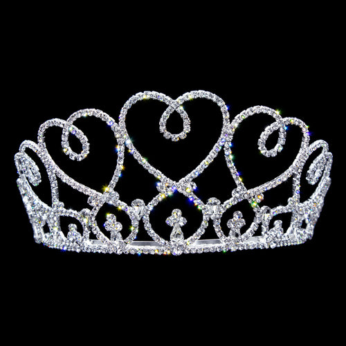 #12740 - Heart Bouquet Tiara