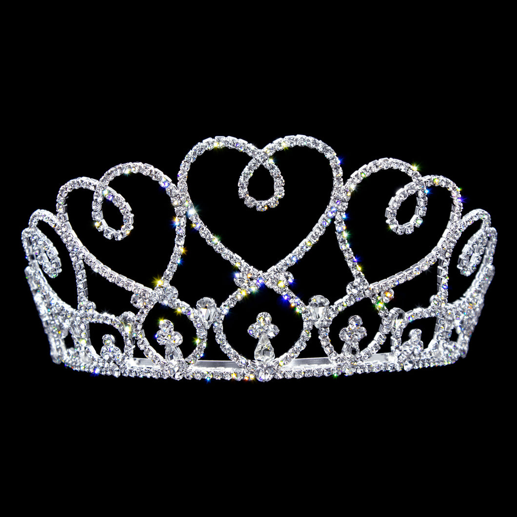 #12740 - Heart Bouquet Tiara